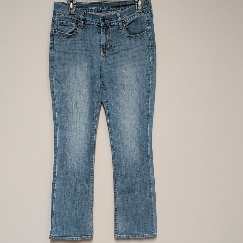 Old Navy Light Blue Straight Leg Jeans